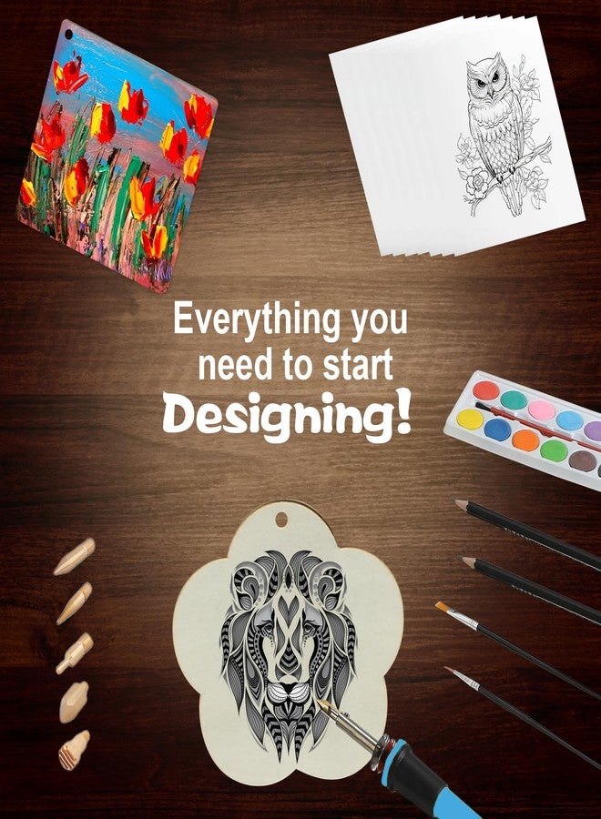 ACRSIKR Gifts for Teens, 11 12 13 14 16 18 Years Old Teenagers Boys Girls Gift for Arts Crafts Christmas Wood Burning Kit - Image 3